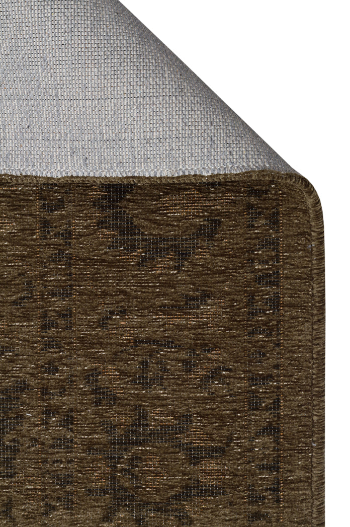 Liza LIZ 03 Yeşil XW - Düz Pamuk Dokulu Kilim Kaymaz Tabanlı, Yıkanabilir, Uzun Ömürlü Kilim